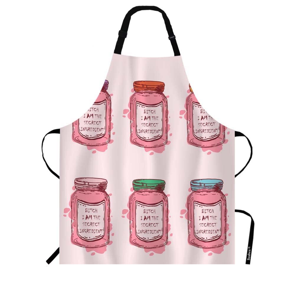 Candy Jars Quote Apron Bitch I Am The Secret Ingredient Bib ApronKitchen Apro... gallery
