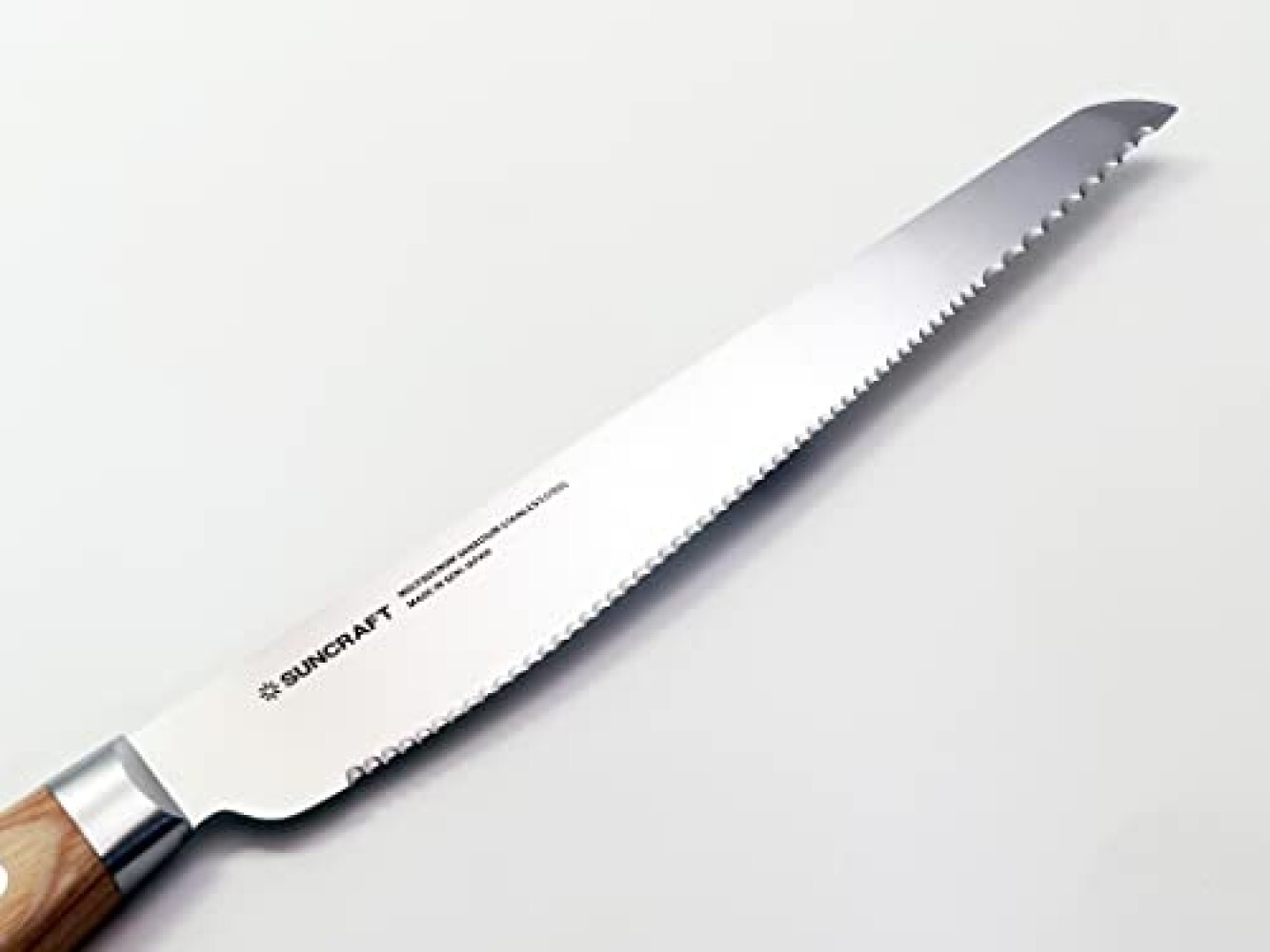 Bread Knife / SUNCRAFT Seseragi 210mm professional baker's knife from Japan New gallery