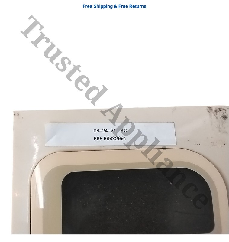 Microwave Control Panel Console 4619-648-83501 Biscuit gallery