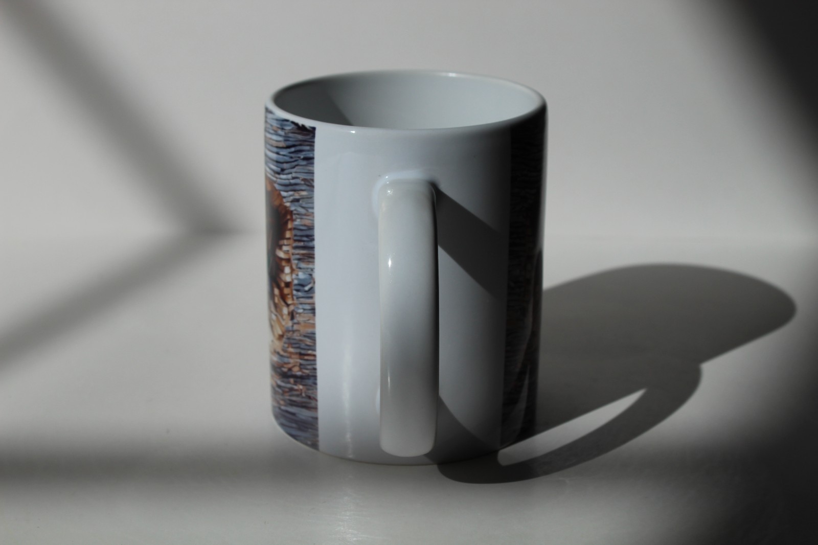 3D Effect Bookshelf 12 oz Ceramic Coffee Mug gallery