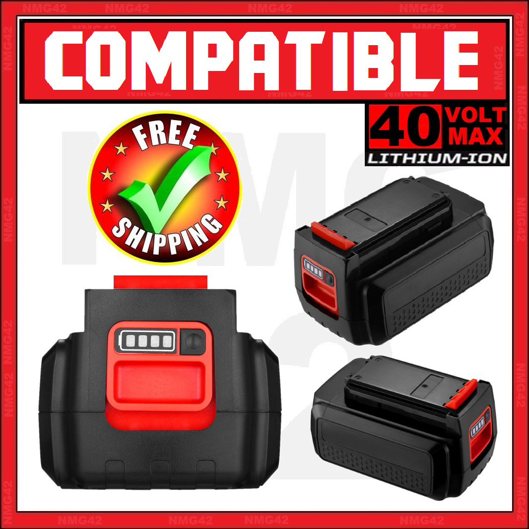 CRAFTSMAN 40V Volt MAX Lithium-Ion Compatible 3.0 Ah Battery Pack CMCB98027 New gallery