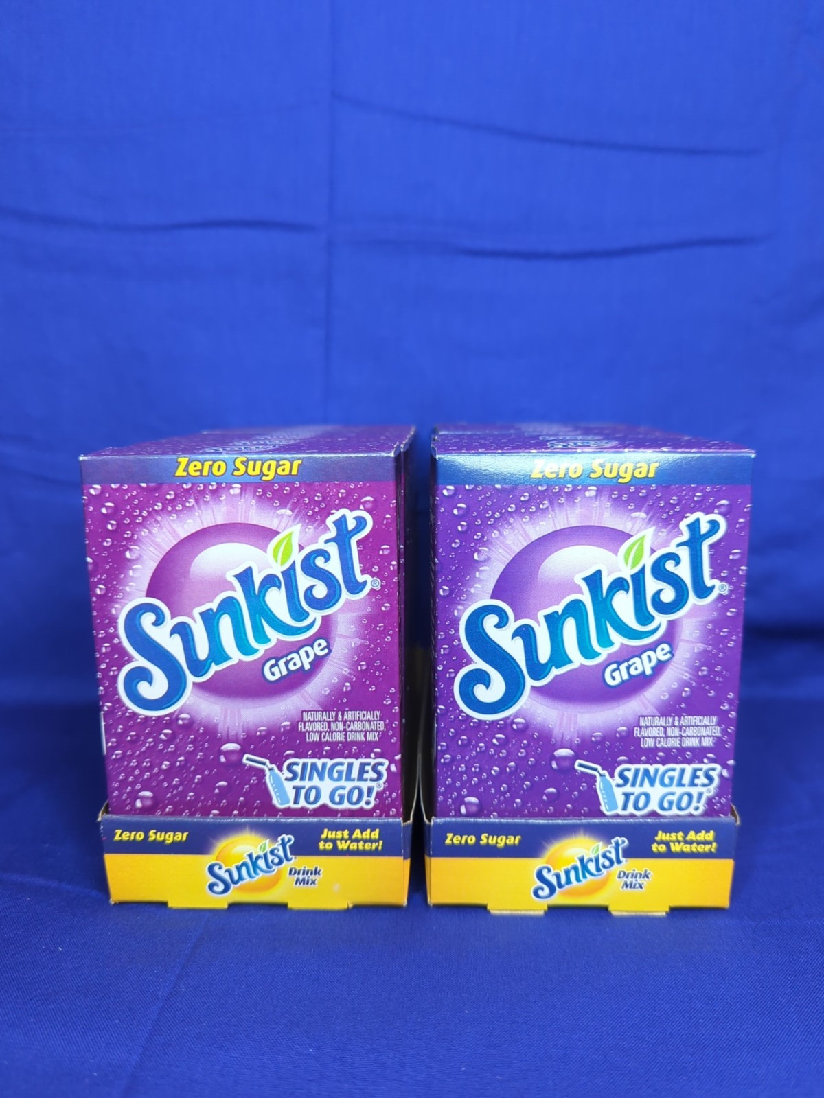 Sunkist Soda Singles To Go Grape 12 Boxes--72 Servings Sugar-Free -- Exp 6/2028 gallery