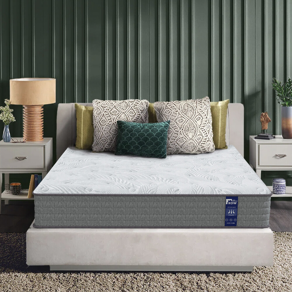12" Queen Tight Top Mattress, Gel Cooling Memory Foam Hybrid Mattress in a Box gallery