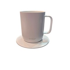 Ember Temperature Control Smart Mug White 10oz CM17 & charging Base