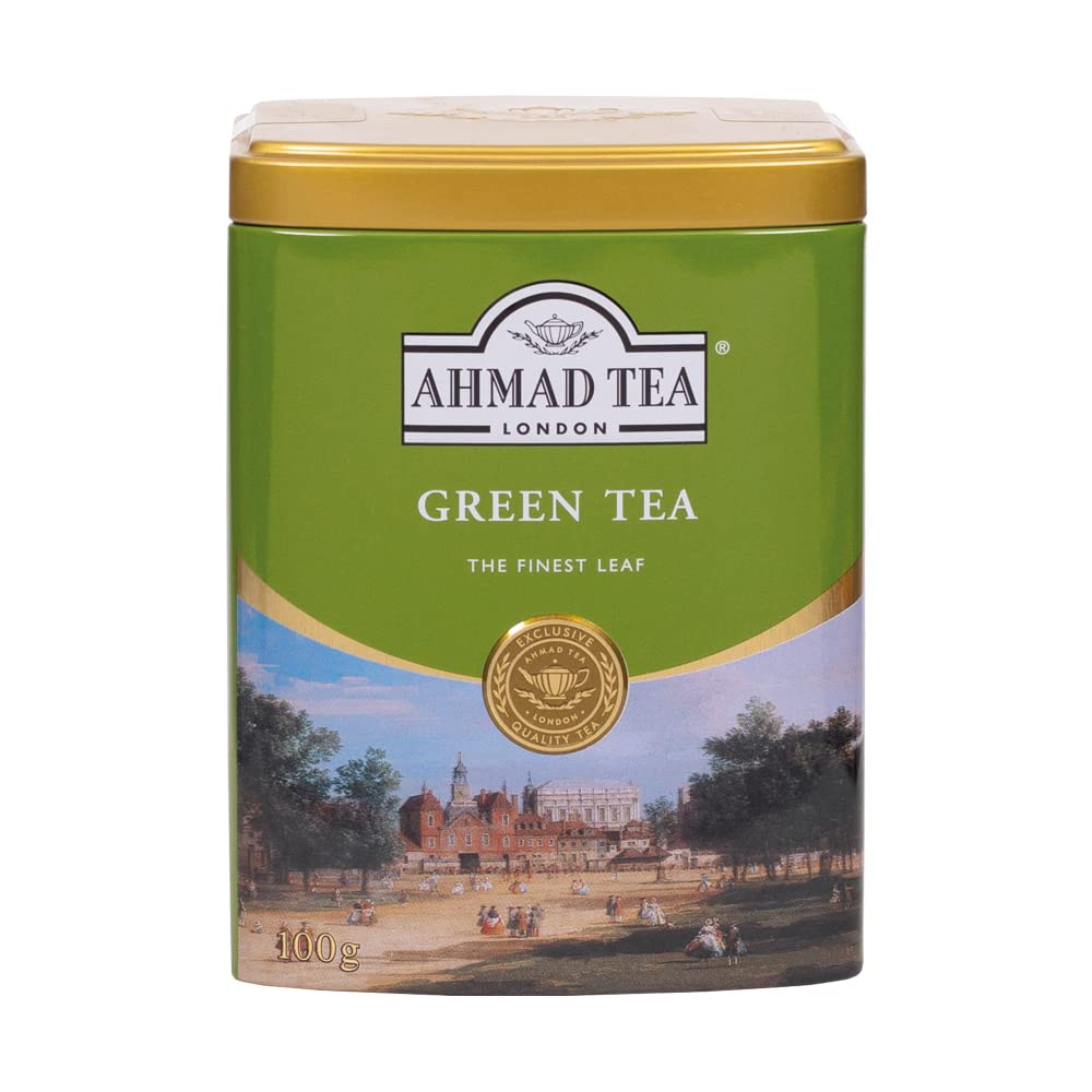 Ahmad Tea Green Loose Leaf 100g Natural Flavor Antioxidant Heart Health gallery
