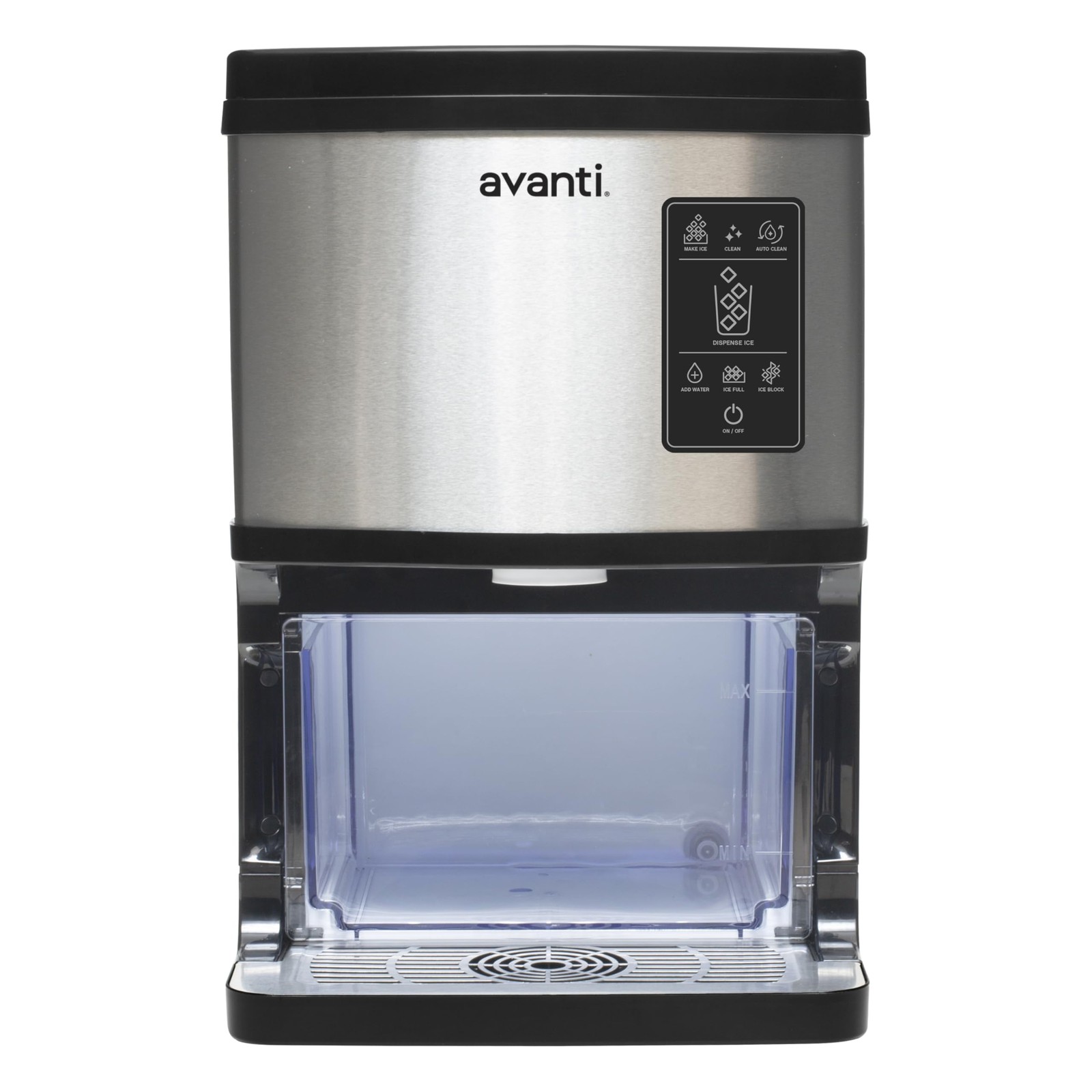 Avanti Ice Maker, Digital Controls, Self-Cleaning, 33lbs Per Day, 195-Watts gallery