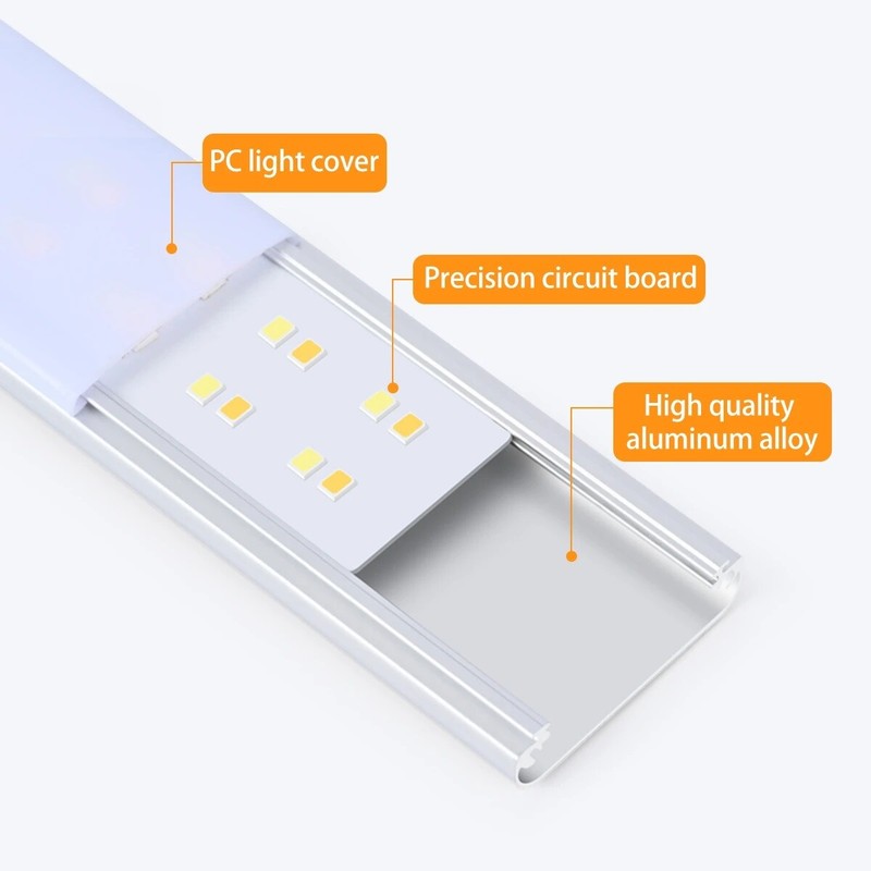 LED Motion Sensor Under Cabinet Closet Light USB Rechargeable Kitchen Lamp Strip gallery