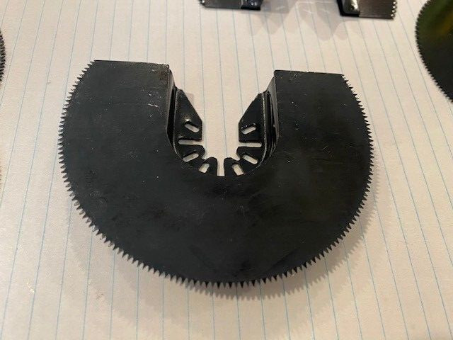 (6) Saw Blade Oscillating Multi Tool Porter Cable Black & Decker Bosch Rockwell gallery