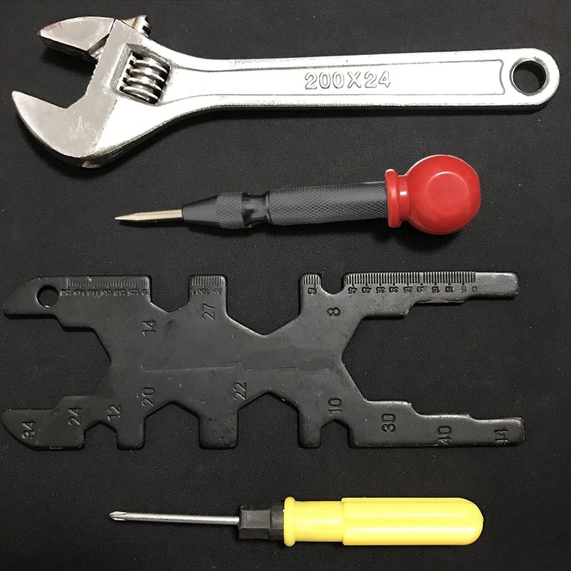 2PCs Automatic Center Punch Strikes Surface Hammer Spring Loaded Window Breaker gallery