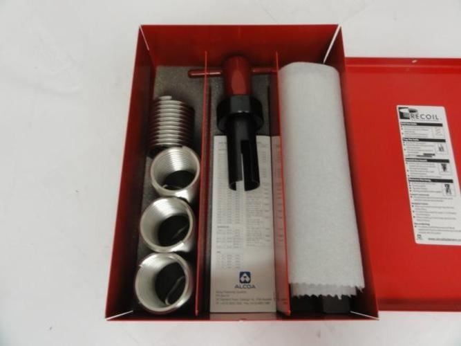 196825 New In Box; Recoil 34246 Helical Thread Repair Kit; 1-1/2"-6; 4 Pcs (5WB9 gallery