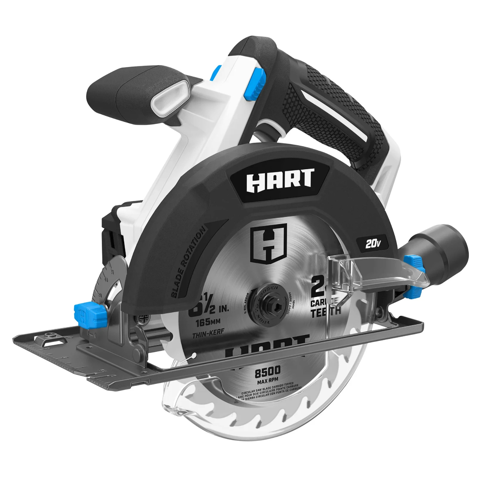HART HPCS01 20-VOLT 20V CORDLESS 6.5" CIRCULAR SAW (TOOL ONLY) NEW/SEALED gallery