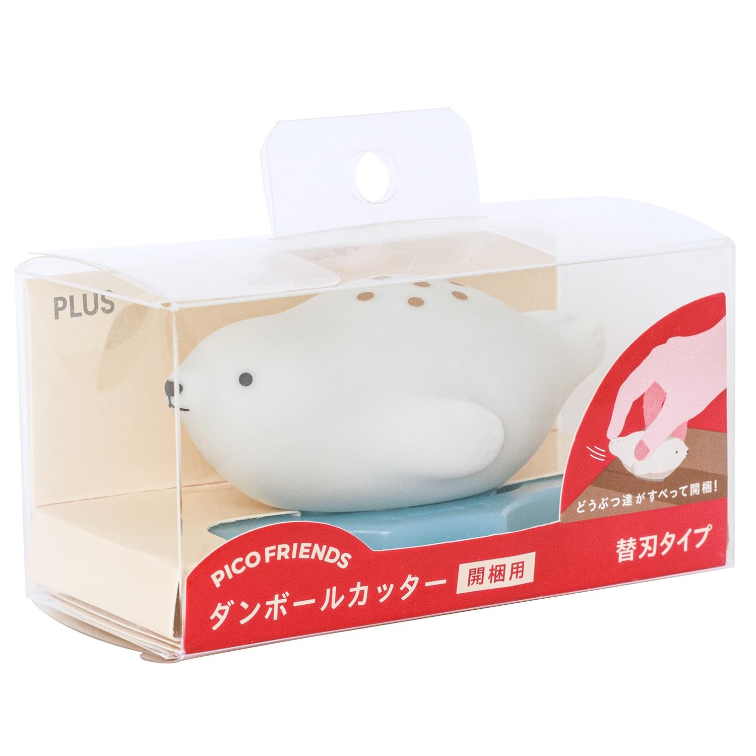 PLUS Cardboard Cutter for Unpacking, PICO FRIENDS Seal gallery