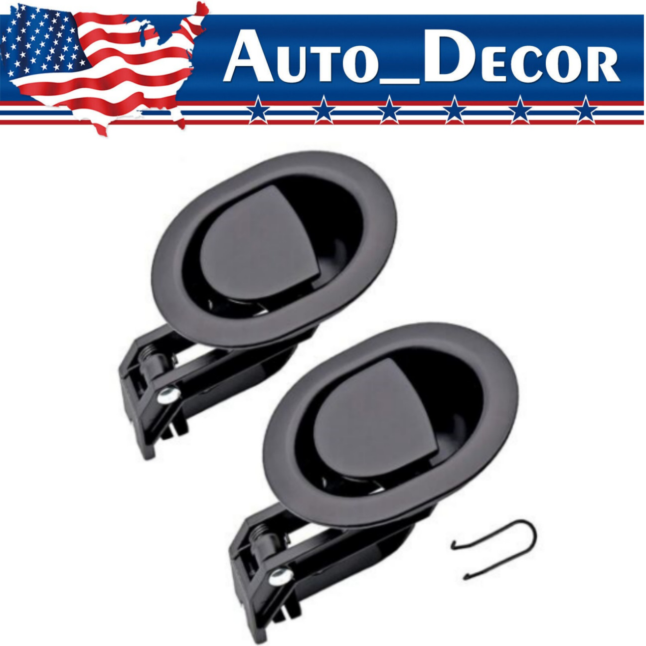 2Pack Universal Recliner Replacement Parts Pull Handle Sofa Couch Release Lever gallery