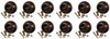 Deck Wheel Assembly 12-pak for Exmark 1-603299, 103-3168, 116-9981 gallery