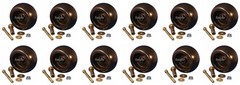 Deck Wheel Assembly 12-pak for Exmark 1-603299, 103-3168, 116-9981