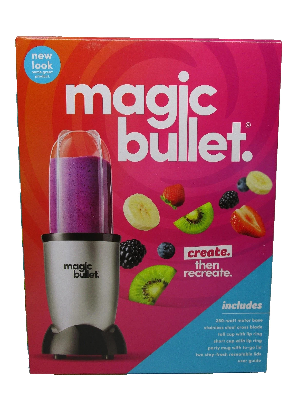 Magic Bullet MBR-1101 18oz Blender Silver gallery