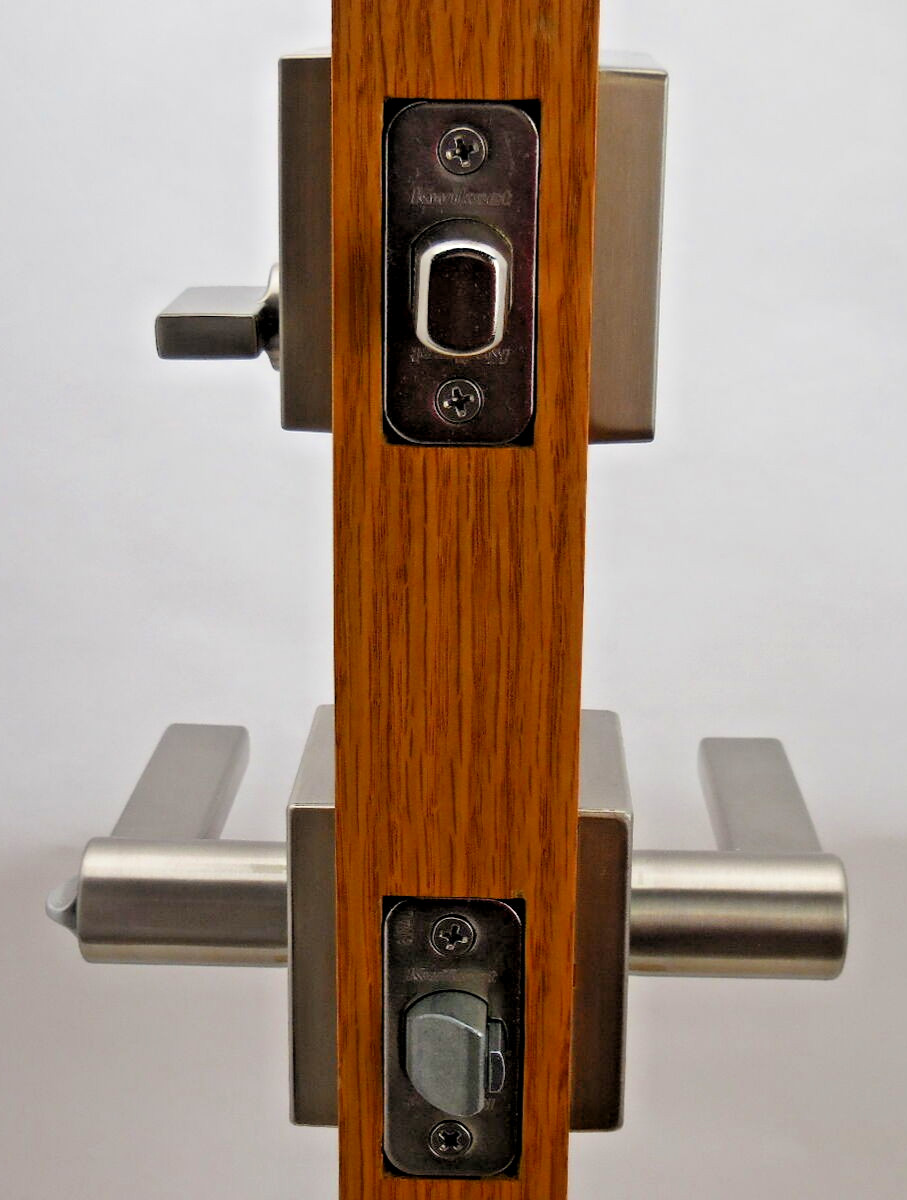 Kwikset Halifax Keyed Entry Lever Deadbolt Satin Nickel 991HFLSQT15 #893 gallery