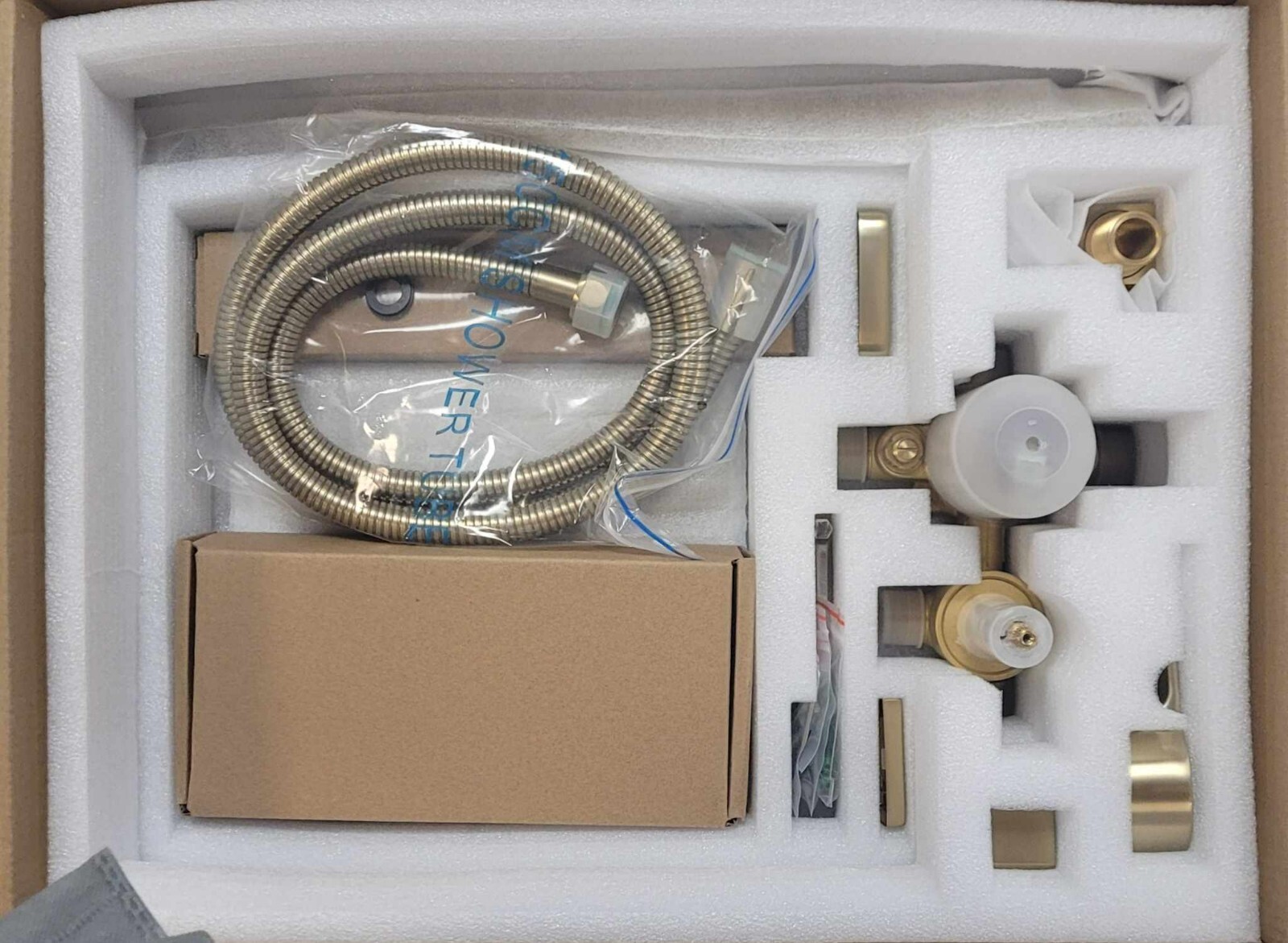 Shamanda 88016BG-10 Luxury Shower System with Rough-in Valve NEW! gallery
