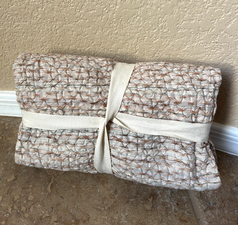 Southern Living Simplicity Caleb Textured Standard Sham 20 x 26 Beige Shades NWT gallery