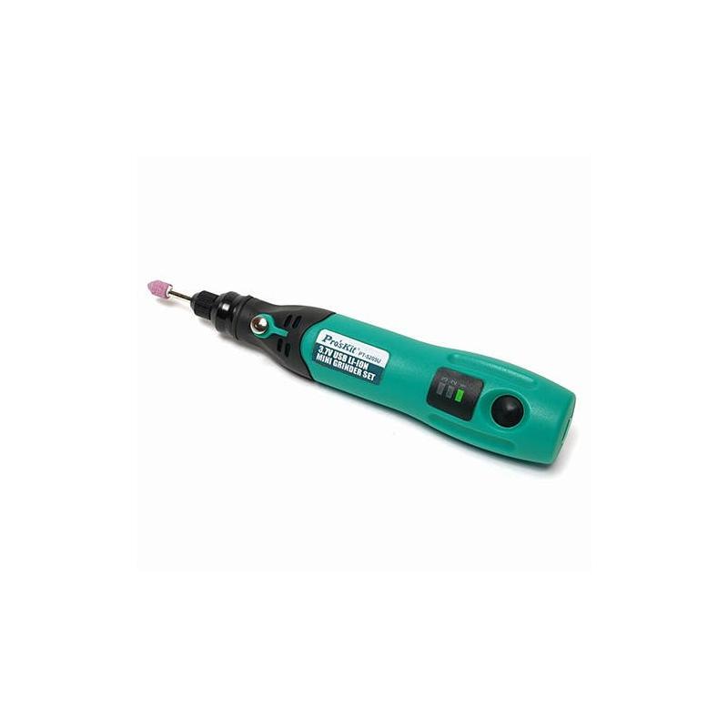Pro'sKit PT-5205U Mini Grinder Set, 3.7V, Cordless, USB Charger, Li-Ion gallery