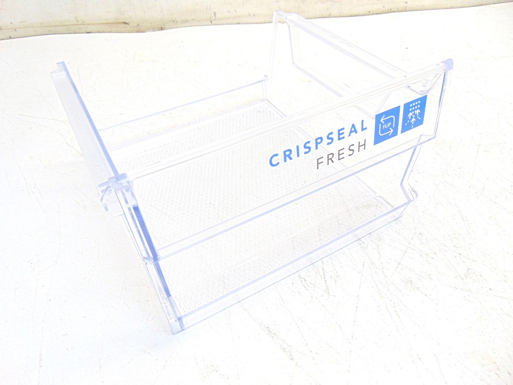 Frigidaire Refrigerator GRMC2273CF02 Left Crisper Drawer Clear Plastic