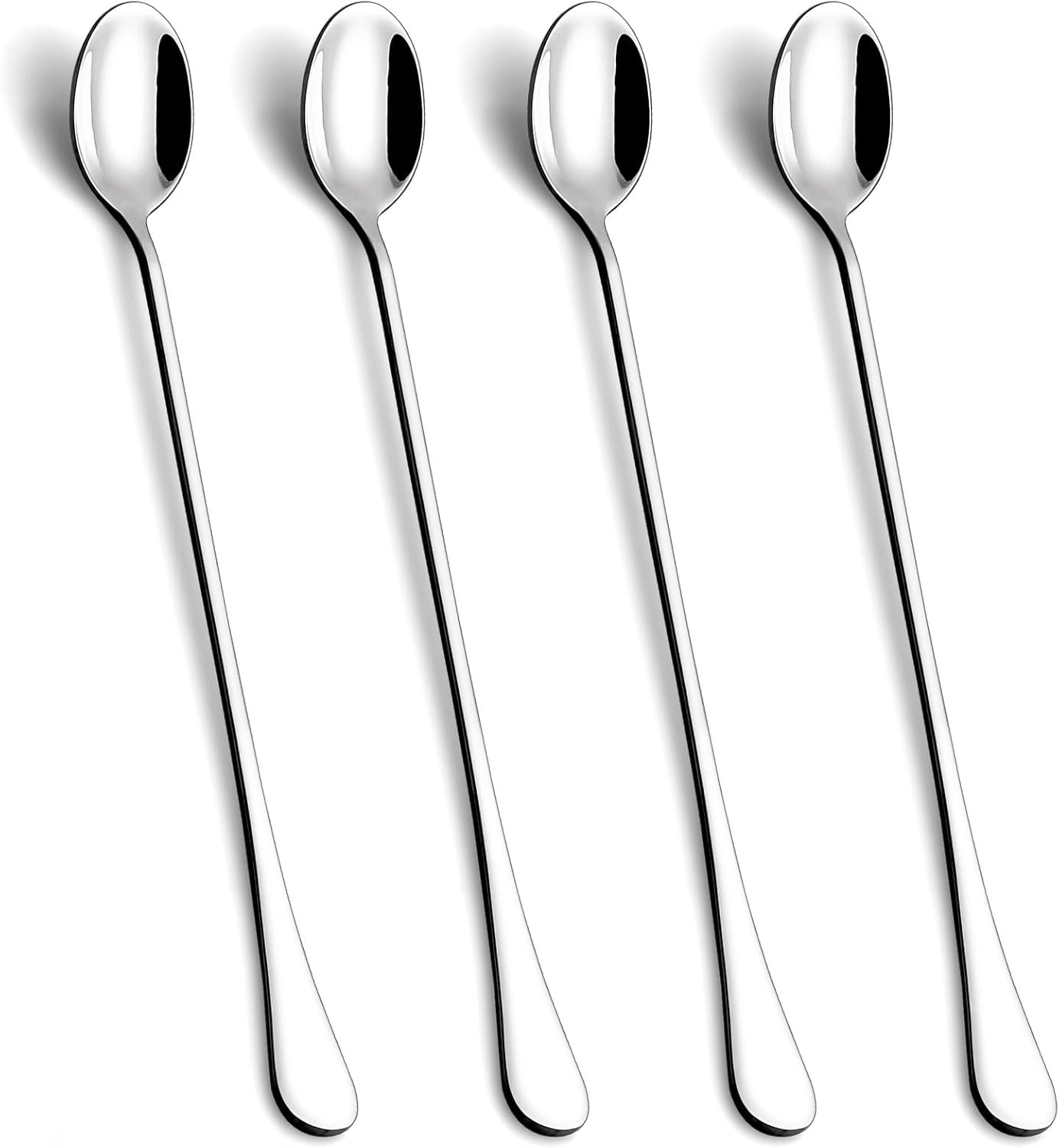 9.5Inch Long Handle Iced Tea Spoon Coffee Spoon Ice Cream Spoons Stainless Steel gallery