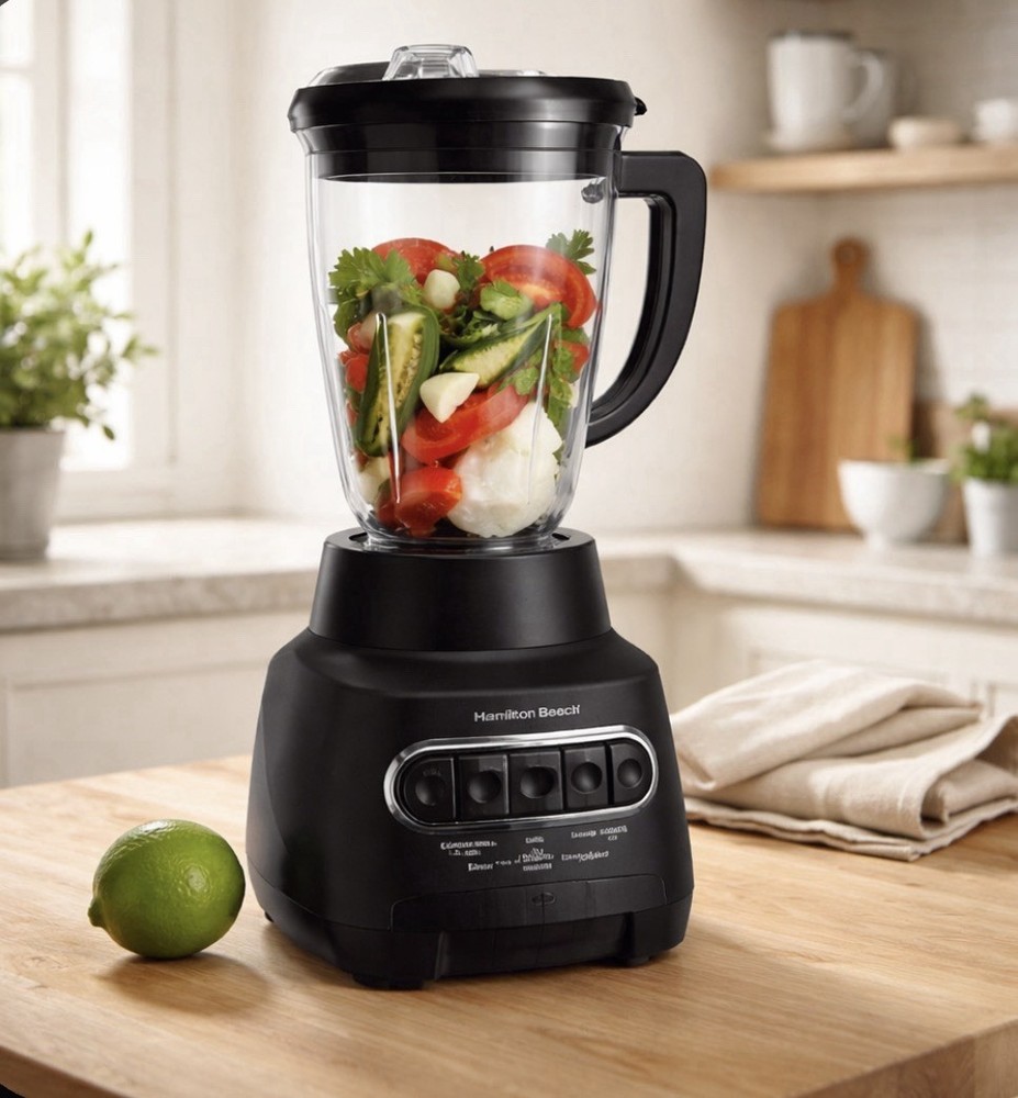 Hamilton Beach MultiBlend Blender 48oz Capacity 800 Watts Versatile Power Quiet