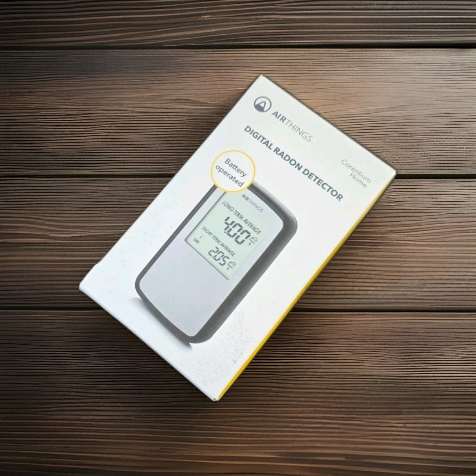 Airthings Corentium Home Digital Radon Gas Detector - New gallery