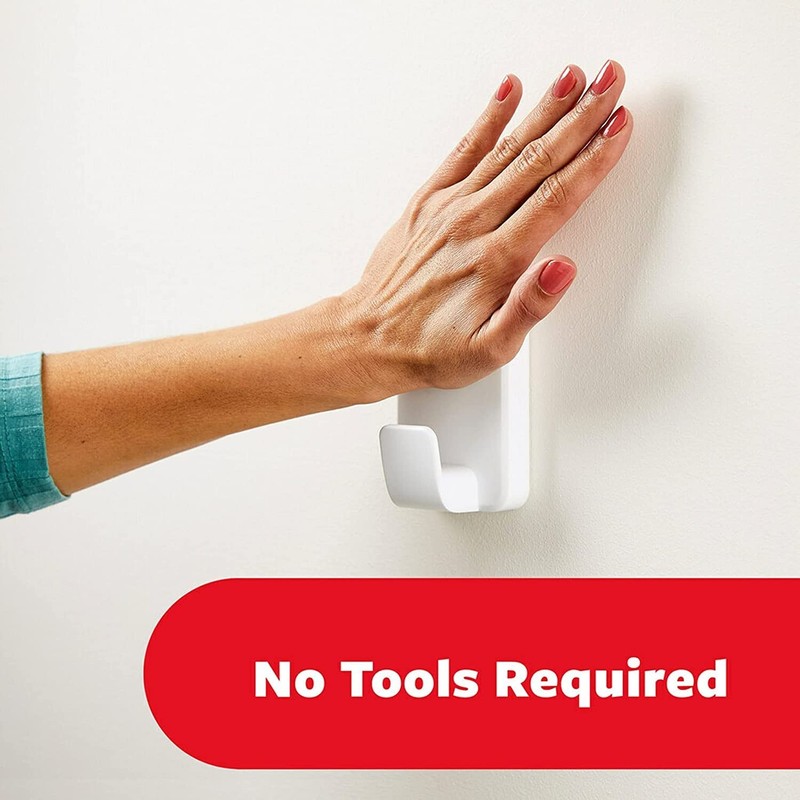 Command 15 Lb Extra Large Heavyweight Wall Hook Set of 2 Damage Free Hanging gallery