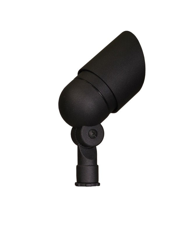 LED 3 Watt Low Voltage Landscape Lighting - Pro. Up Light Spot In Black Finish gallery