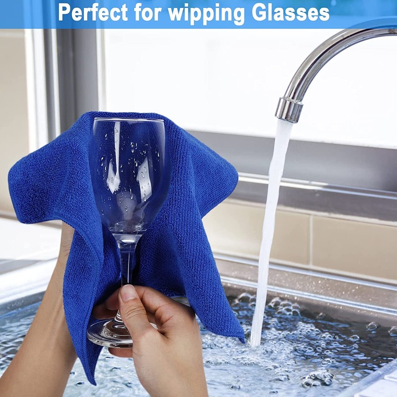 Reusable Microfiber Cleaning Cloth Towel Rag Car Polishing No Scratch Detailing gallery