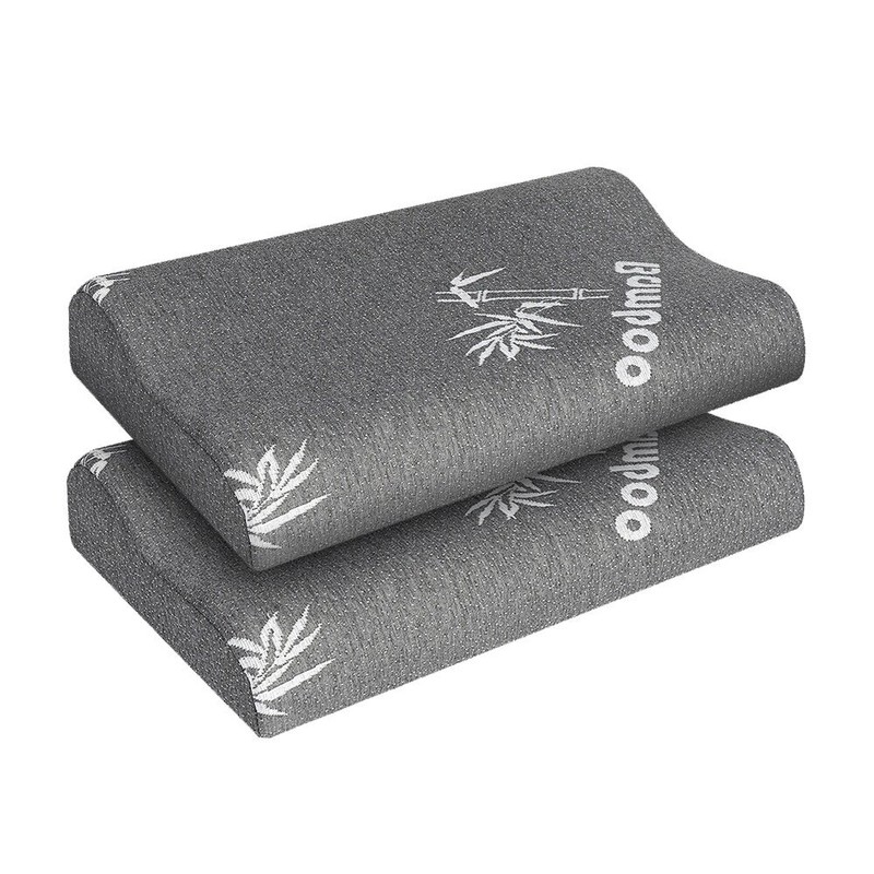 2 Pack Memory Foam Pillow Sleeping Contour Pillows Neck Support Orthopedic gallery