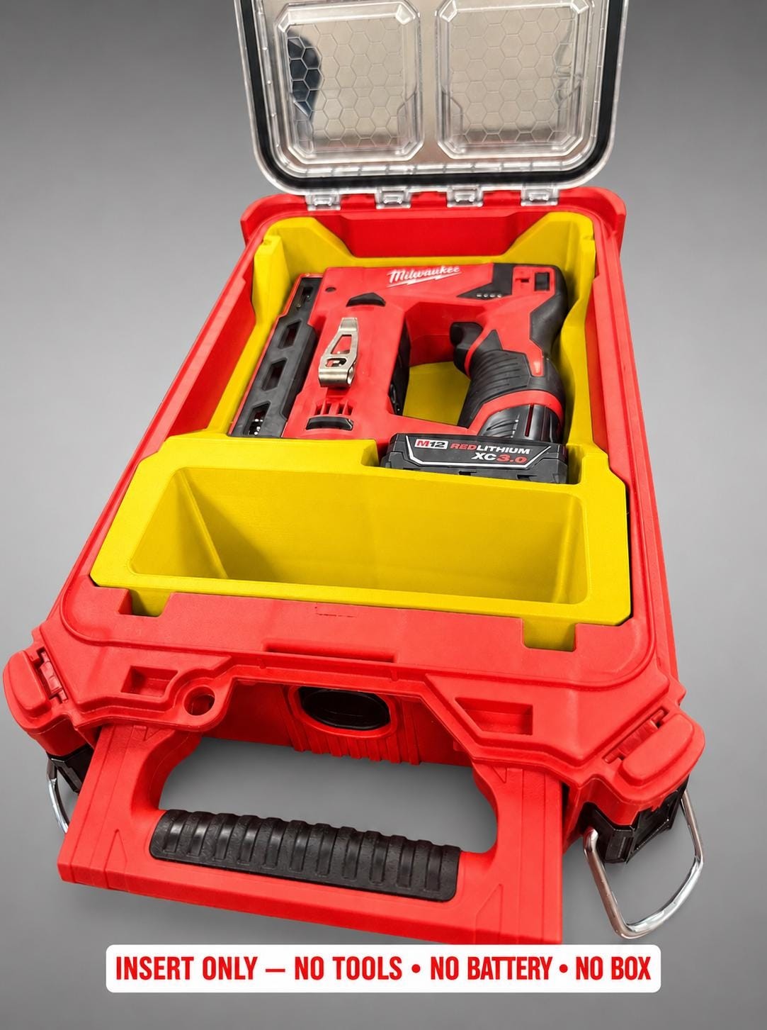 Milwaukee Packout Insert for M12 12V Cordless 3/8 in. Crown Stapler gallery