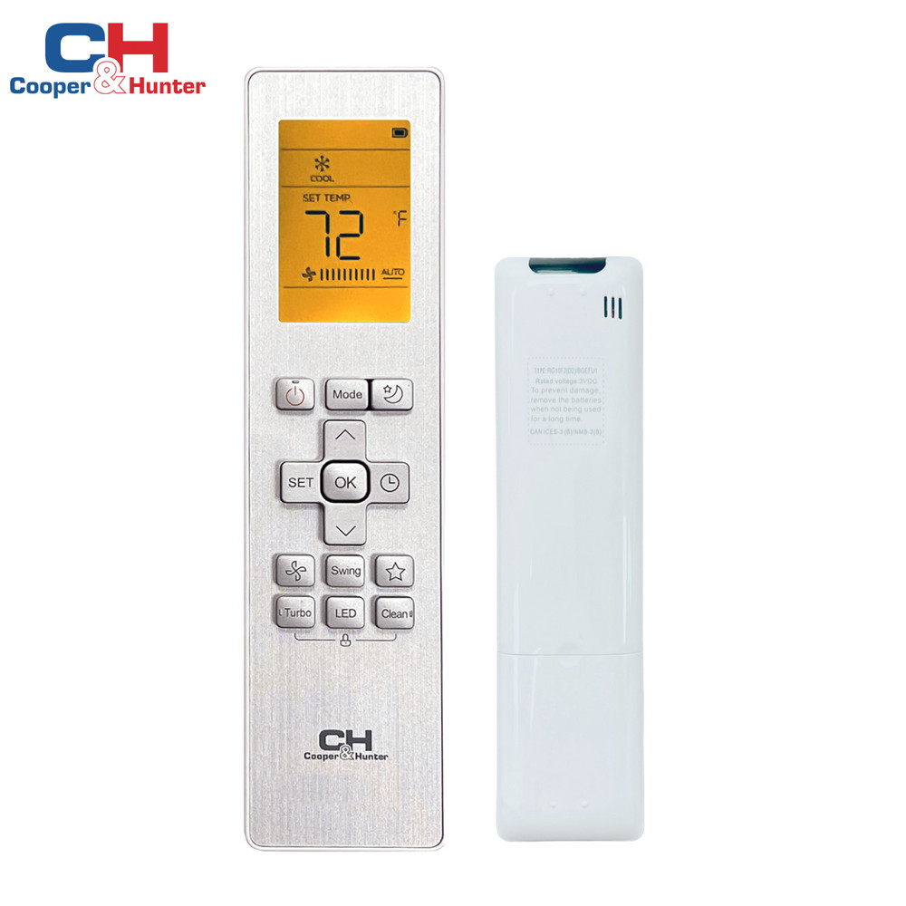 Remote Control for Cooper&Hunter Mini Split AC Sophia, Olivia and Astoria Series