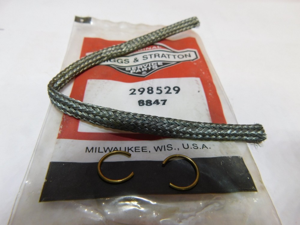 GENUINE BRIGGS AND STRATTON CABLE SHIELD # 298529 -- BOX 2074 P