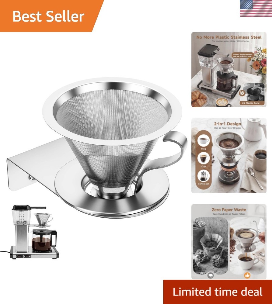 Reusable Coffee Filter compatible with Technivorm Moccamaster KBGV Select 536...