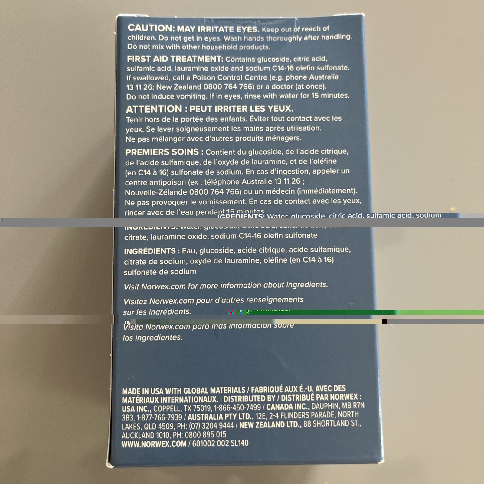 Norwex All-in-1 Bathroom Cleaner Concentrate (box of 3 packets) NEW PRODUCT 2026 gallery