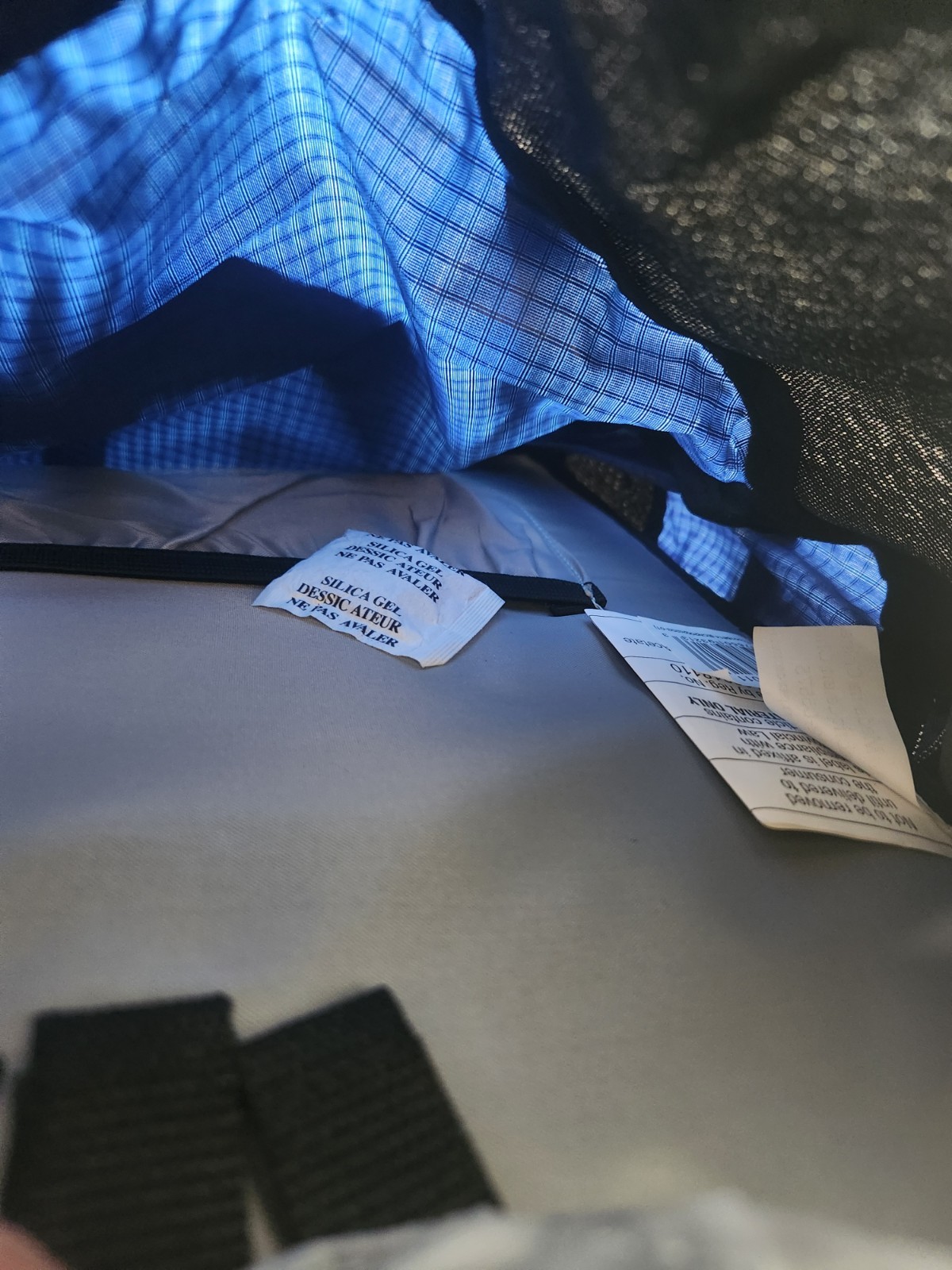 Revel 45L backpack in blue and black 4