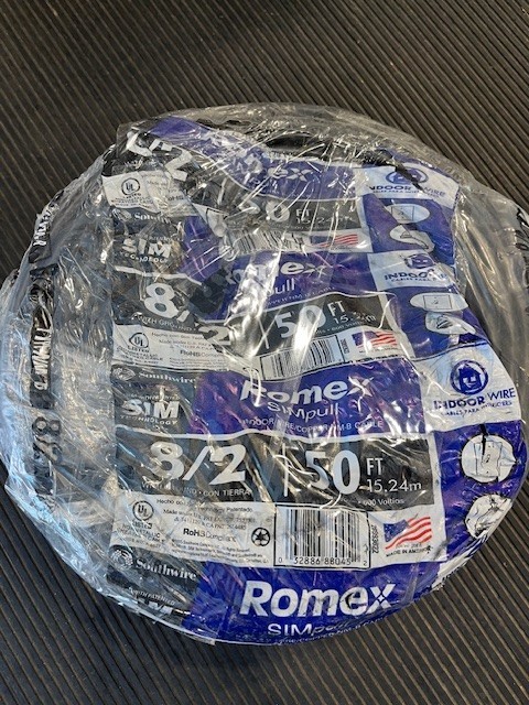 Southwire 8/2 Stranded Romex Simpull 50ft. gallery