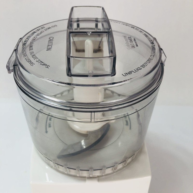 Cuisinart Mini-Prep Food Processor DLC-1 21 oz White 250 Watt VTG Tested Works gallery