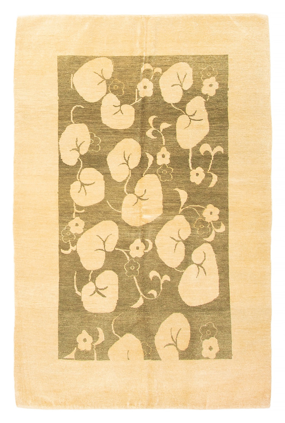 Traditional Hand-knotted Wool Oriental Carpet 4'2" x 6'2" Area Rug gallery