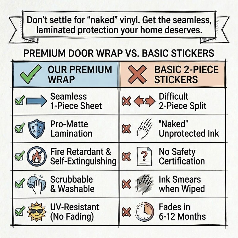 Hyperfemininity Door Wrap, Bimbocore Style, 1-piece Laminated Sticker Mural gallery
