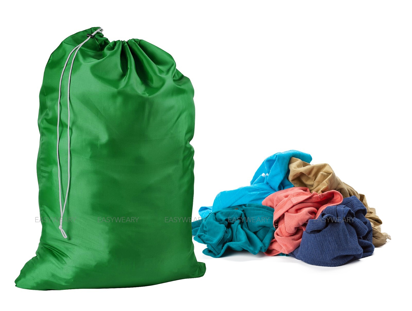 2 Pack Extra Large 30"X40" Washable Laundry Bag Heavy Duty Locking Drawstring gallery