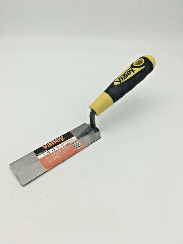 1-1/2” X 5” Margin Trowel Soft-Touch Plastic Handle gallery