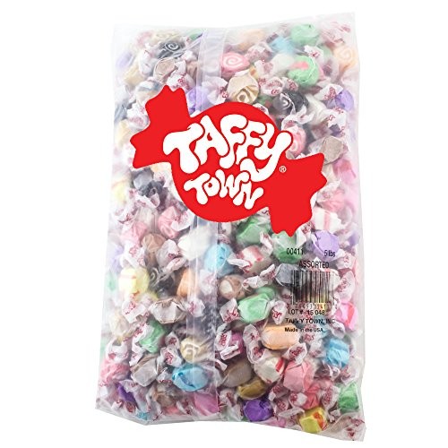 Taffy Town Assorted Gourmet Salt Water Taffy, 5 Lb Bag gallery
