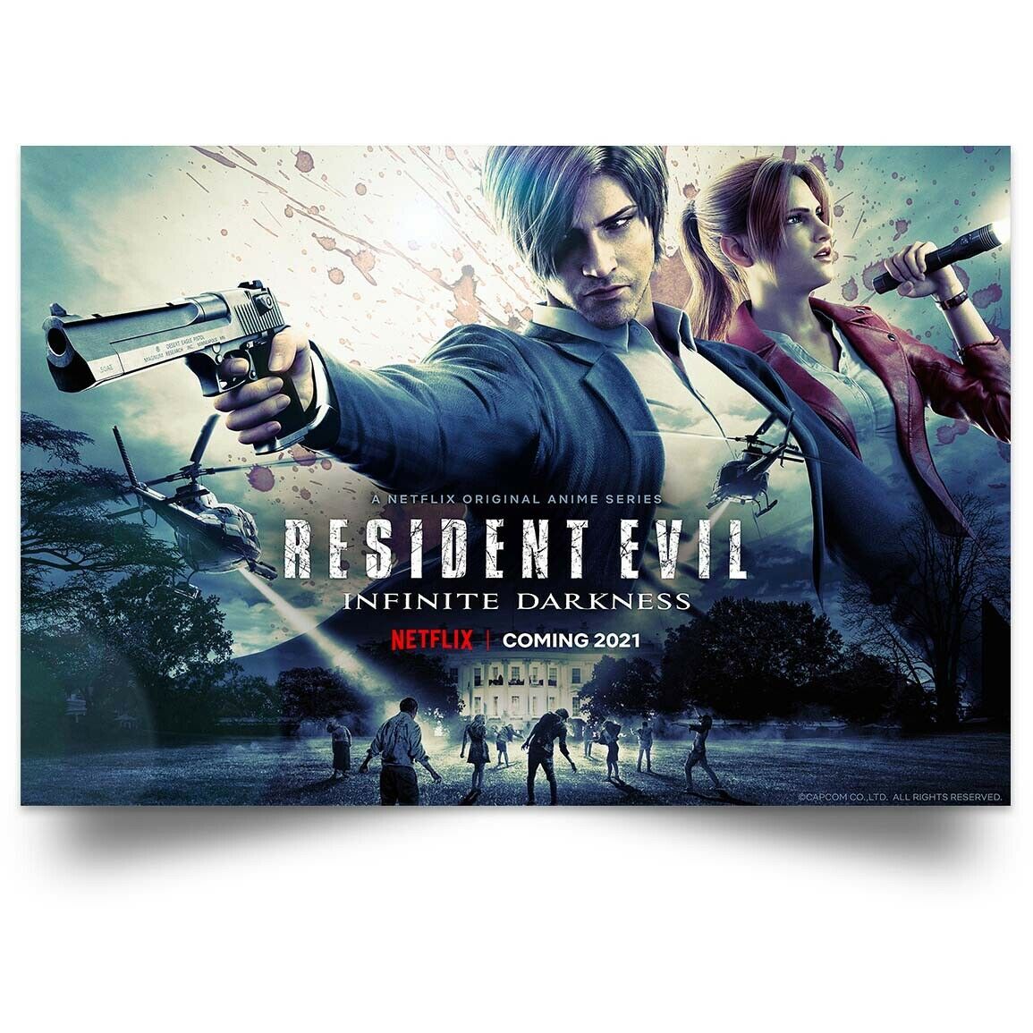 Resident Evil- Infinite Darkness Wall Art Decor Home - POSTER 20x30 gallery