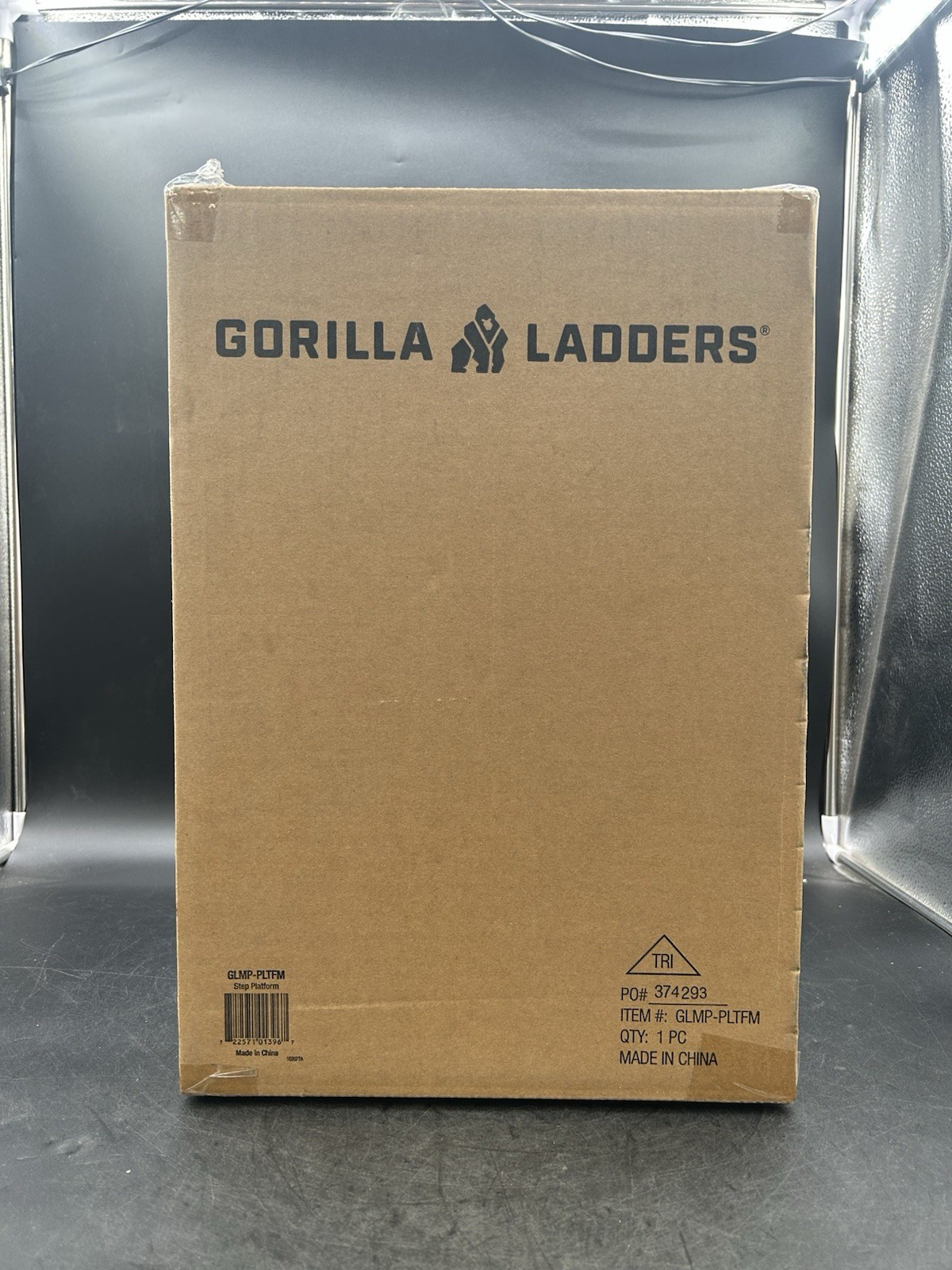 Step Platform Multiposition Ladder Accessory, 375 lbs. Load Capacity, Compatible gallery