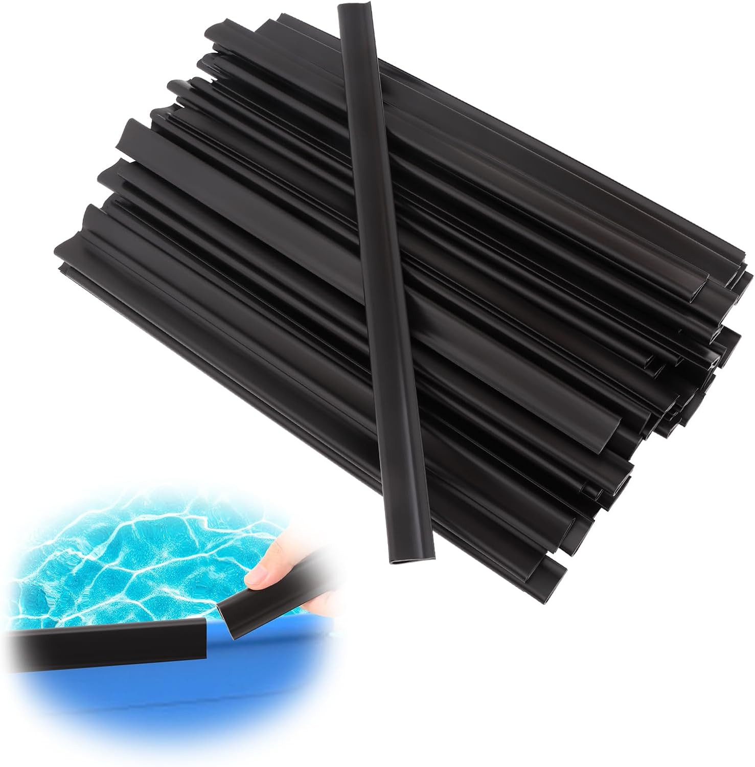 Coping Strips for Overlap above Ground Pool Liners, Swimming Pool Plastic Liner gallery