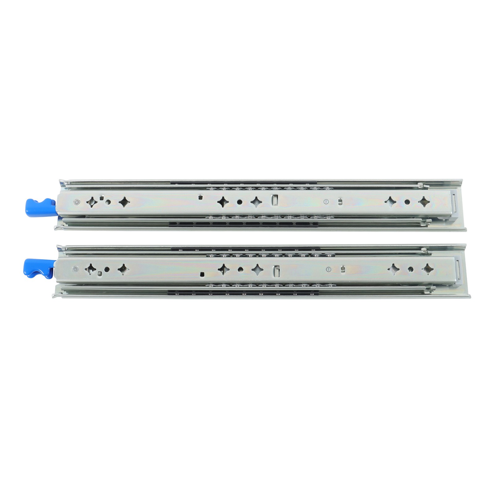 16" Locking Drawer Slides 250lb Heavy Duty Ball Bearing Full Extension With Lock gallery