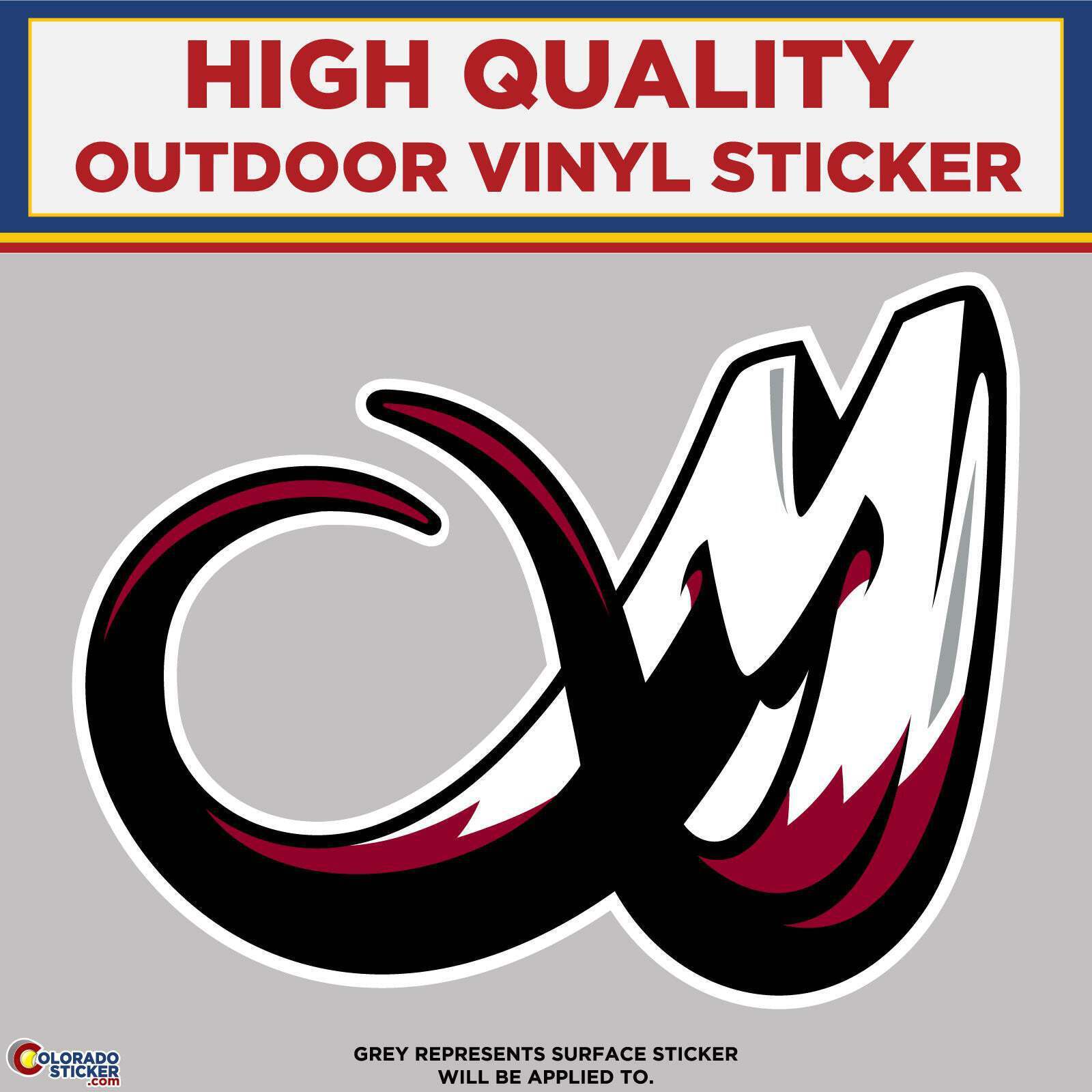 Colorado Mammoth Lacrosse, High Quality Vinyl Stickers gallery